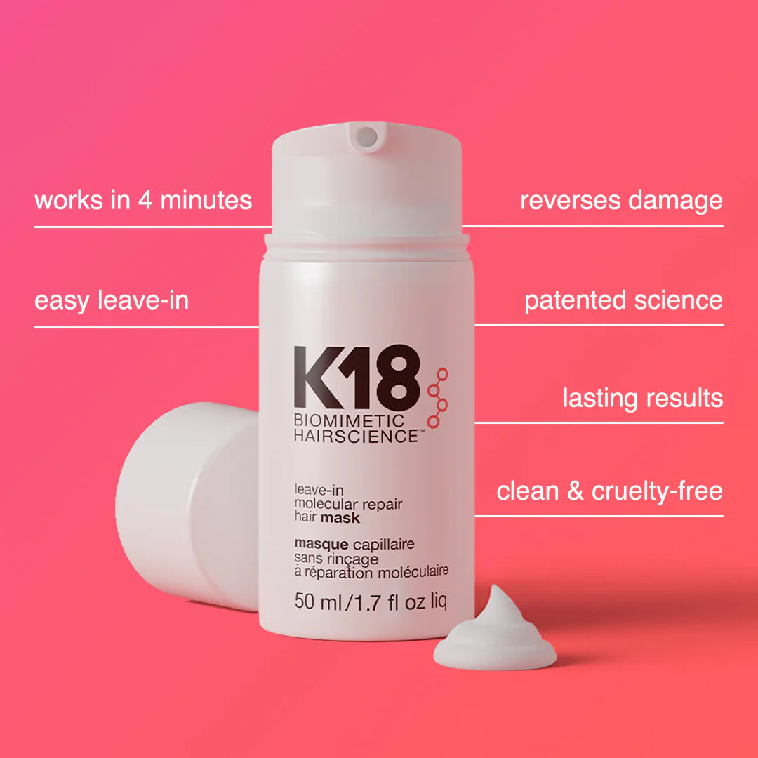 K18 leave-in molecular repair hair mask